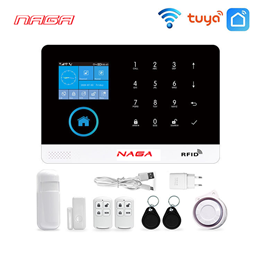 Báo trộm không dây SIM và WiFi qua App Smartphone NAGA WF-105