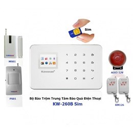 BÁO TRỘM DÙNG SIM QUA ĐIỆN THOẠI KW-260B SIM