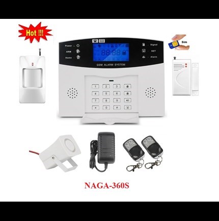 Báo trộm không dây qua SIM điện thoại NAGA-365 GSM