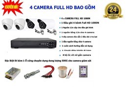 Bộ 4 Mắt Camera 2.0 Megapixle