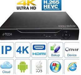 Đầu ghi hình  J-TECH HD5032 (H.265+ / 4K )