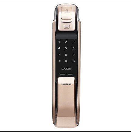 Khóa vân tay Samsung SHP-DP728 (Sliver - Gold)-Khóa vân tay, Mã, Thẻ