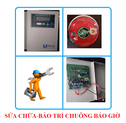 Sửa chữa, bảo dưỡng bảo trì Chuông báo giờ trường học