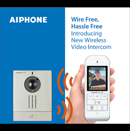 Chuông cửa có hình không dây Aiphone WL-11