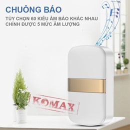 Chuông cửa không dây lẻ cao cấp B67