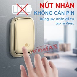 Nút nhấn lẻ chuông cửa D66